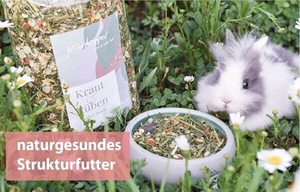 Rabbit Food with Natural Power from Herbs and Carrots - Bild 2